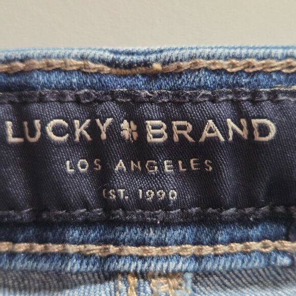 Lucky Brand Bridgette Hi Rise Ankle Skinny Jeans Size 6 - Picture 11 of 14